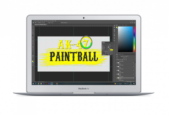 Realizzazione logo paintball